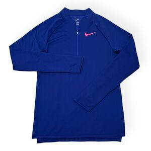 Nike Pro Elite 2023 1/4 Zip Track Warm Up Men's Size S-Tall DR5229-455 Made USA